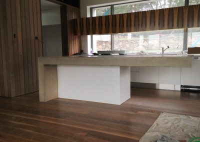 Polished Concrete Benchtop Byron Bay Ballina